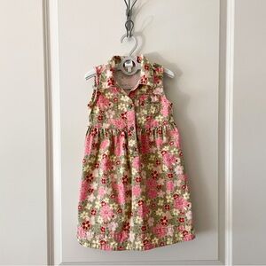 2003 Vintage Old Navy Floral 3T Dress